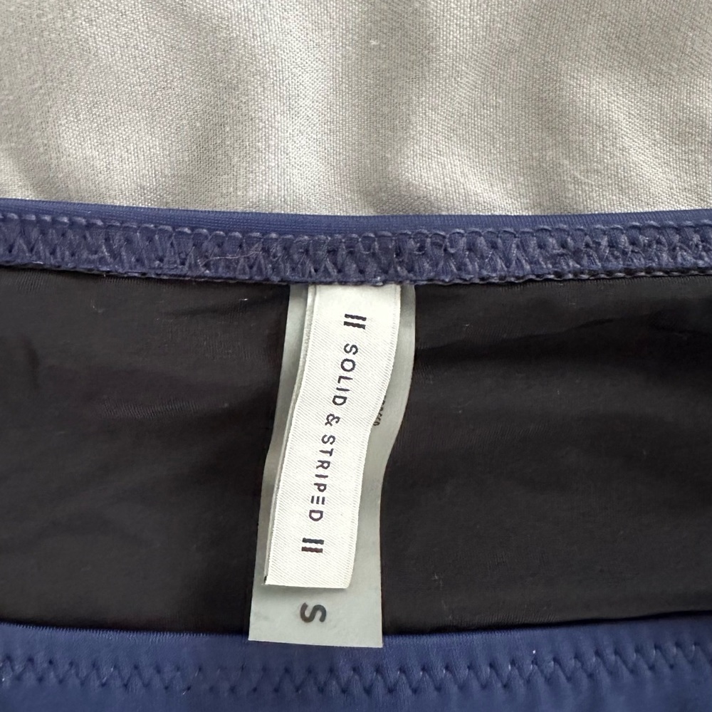 Solid And Striped Bikini Never Worn - image 2